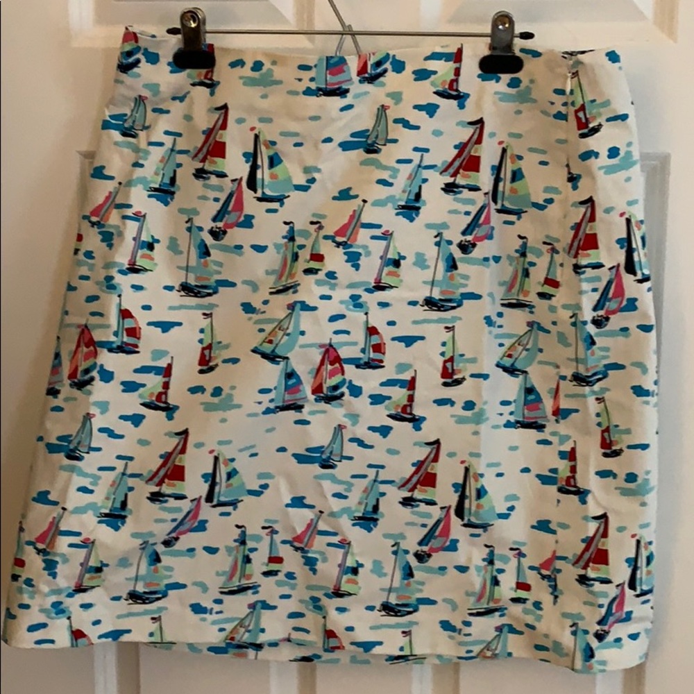 Talbots sail boat skirt